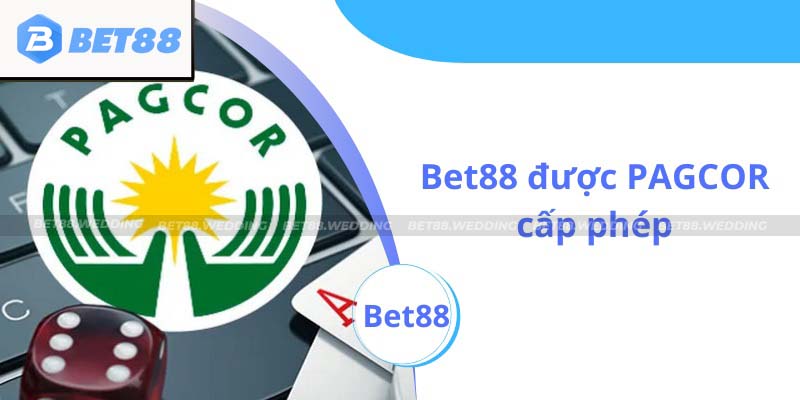 Bet88 được PAGCOR cấp phép ngay khi mới hoạt động